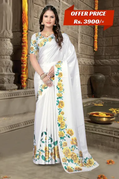 Printed sarees